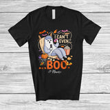 MacnyStore - Personalized Custom Name Can't Even Boo; Humorous Halloween Tired To Boo Ghost Donut T-Shirt
