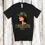MacnyStore - Personalized Custom Name Cancer; Amusing Birthday Camouflage Custom Name Women; Zodiac Sign T-Shirt