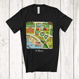 MacnyStore - Personalized Custom Name Cars Road Village; Fantastic Father's Day Road Car Race Track; Family T-Shirt