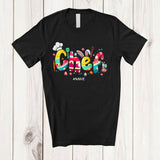 MacnyStore - Personalized Custom Name Chef; Amazing Easter Bunny Eggs Hunting; Family Group T-Shirt