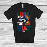 MacnyStore - Personalized Custom Name Chill The 4th Out; Awesome 4th of July Taco Fireworks; Patriotic T-Shirt
