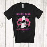 MacnyStore - Personalized Custom Name Chow Chows People Creepy; Amazing Halloween Boo Ghost Family T-Shirt