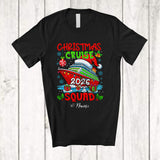 MacnyStore - Personalized Custom Name Christmas Cruise 2026 Squad; Awesome X-mas Santa Cruise Ship; Family T-Shirt