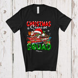 MacnyStore - Personalized Custom Name Christmas Cruise Squad; Joyful X mas Santa Cruise Ship; Family T-Shirt