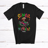 MacnyStore - Personalized Custom Name Cinco De Mayo; Humorous Cinco De Mayo Mexican Girl Dancing Dancer T-Shirt
