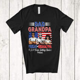 MacnyStore - Personalized Custom Name Dad Grandpa Great Grandpa Getting Better; Proud Father's Day Daughter T-Shirt