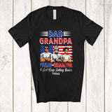 MacnyStore - Personalized Custom Name Dad Grandpa Great Grandpa Getting Better; Proud Father's Day Son Family T-Shirt