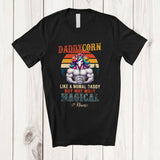 MacnyStore - Personalized Custom Name Daddycorn More Magical; Humorous Father's Day Muscle Daddy Unicorn T-Shirt
