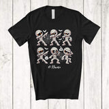 MacnyStore - Personalized Custom Name Dancing Mummies Dance Challenge; Joyful Halloween Boys Girls Dancer T-Shirt