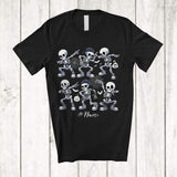 MacnyStore - Personalized Custom Name Dancing Skeletons Dance Challenge; Joyful Halloween Boys Girls Dancer T-Shirt