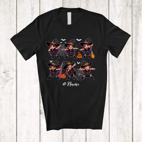 MacnyStore - Personalized Custom Name Dancing Witches Dance Challenge; Joyful Halloween Boys Girls Dancer T-Shirt