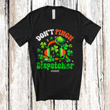 MacnyStore - Personalized Custom Name Don't Pinch Dispatcher; Amazing St. Patrick's Day Irish Shamrocks T-Shirt