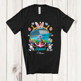 MacnyStore - Personalized Custom Name Easter Cruise Squad; Amazing Easter Bunny Cruise Ship; Egg Hunting T-Shirt