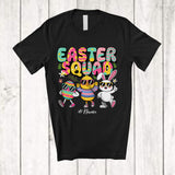 MacnyStore - Personalized Custom Name Easter Squad; Amazing Easter Bunny Chick Sunglasses; Family T-Shirt