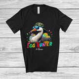 MacnyStore - Personalized Custom Name Egg Hunter; Joyful Easter Custom Name Camo Goose Sunglasses T-Shirt