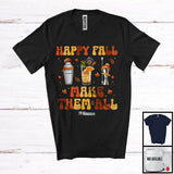 MacnyStore - Personalized Custom Name Fall Make Them All; Adorable Thanksgiving Three Bartender Tools; Jobs T-Shirt