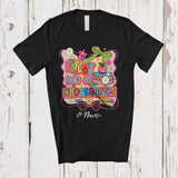 MacnyStore - Personalized Custom Name First Day Of Kindergarten; Lovely Back To School Coquette Bow Tie; Teacher T-Shirt