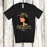 MacnyStore - Personalized Custom Name Gemini; Amusing Birthday Camouflage Custom Name Women; Zodiac Sign T-Shirt