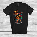 MacnyStore - Personalized Custom Name Girl Dabbing Mexican Playing Guitar; Amazing Cinco de Mayo Mexico T-Shirt