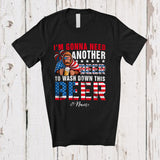 MacnyStore - Personalized Custom Name Gonna Need Another Beer; Joyful 4th Of July Bigfoot Drinking Patriotic T-Shirt