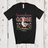 MacnyStore - Personalized Custom Name Grandma Goose; Joyful Mother's Day Jokes Grandma; Farming Farmer T-Shirt