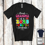 MacnyStore - Personalized Custom Name Grandma Of A 2025 Pre-K Graduate; Amusing Mother's Day Graduation T-Shirt