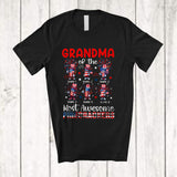 MacnyStore - Personalized Custom Name Grandma Of The Most Awesome Firecrackers; Lovely 4th Of July Fireworks T-Shirt