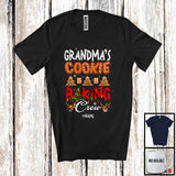 MacnyStore - Personalized Custom Name Grandma's Cookie Baking Crew; Fantastic Christmas Lights; Baker Family T-Shirt