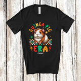 MacnyStore - Personalized Custom Name Guinea Pig Era; Humorous Birthday Guinea Pig Nerd Flowers; Family T-Shirt