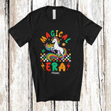 MacnyStore - Personalized Custom Name Guinea Pig Era; Humorous Birthday Unicorn Nerd Flowers; Family T-Shirt