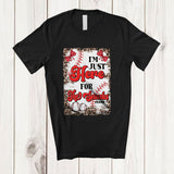 MacnyStore - Personalized Custom Name Here For The Snacks; Joyful Mother's Day Leopard Baseball Cheerleader T-Shirt