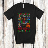 MacnyStore - Personalized Custom Name Holidays Around the World; Joyful Christmas Hanukkah Diwali Chinese New Year Sweater T-Shirt