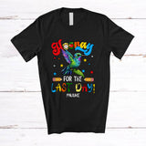 MacnyStore - Personalized Custom Name Hooray For The Last Day; Lovely Summer Vacation School Hummingbird T-Shirt