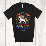 MacnyStore - Personalized Custom Name I Can't Even Think Straight; Humorous LGBTQ Gay Pride Unicorn T-Shirt