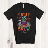 MacnyStore - Personalized Custom Name I.C.U Brew; Scary Halloween Witch Crew; Nursing Nurse Team T-Shirt
