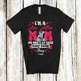 MacnyStore - Personalized Custom Name I'm A Jiu Jitsu Mom; Proud Mother's Day Martial Art; Family Group T-Shirt