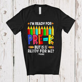 MacnyStore - Personalized Custom Name I'm Ready For Pre-K; Humorous First Day Of School Pencils T-Shirt