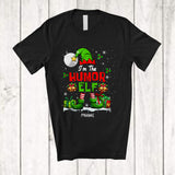 MacnyStore - Personalized Custom Name I'm The Humor Elf; Wonderful Christmas Elf Costume Snowing; Family T-Shirt