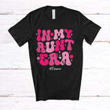 MacnyStore - Personalized Custom Name In My Aunt Era; Awesome Mother's Day Pregnancy Flowers; Family T-Shirt