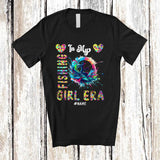 MacnyStore - Personalized Custom Name In My Fishing Girl Era; Joyful Summer Fishing Colorful; Women Family T-Shirt