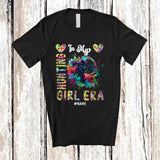 MacnyStore - Personalized Custom Name In My Hunting Girl Era; Joyful Summer Hunting Colorful; Women Family T-Shirt