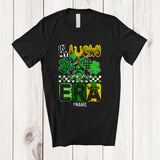 MacnyStore - Personalized Custom Name In My Lucky Era; Joyful St. Patrick's Day Dabbing Leprechaun; Shamrock T-Shirt