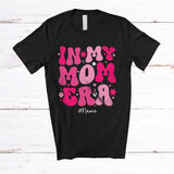 MacnyStore - Personalized Custom Name In My Mom Era; Awesome Mother's Day Pregnancy Flowers; Family T-Shirt