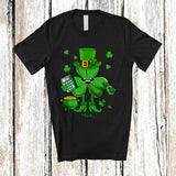 MacnyStore - Personalized Custom Name Irish Accountant Shamrock; Awesome St. Patrick's Day Lucky Family T-Shirt