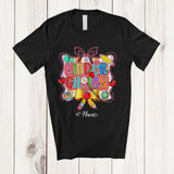 MacnyStore - Personalized Custom Name Kindergarten; Lovely First Day of School Back To School Coquette Pencil T-Shirt