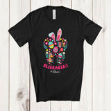 MacnyStore - Personalized Custom Name Librarian; Fantastic Easter Egg Shape Bunny; Jobs Family T-Shirt