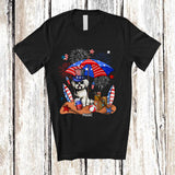 MacnyStore - Personalized Custom Name Maltese Relax Wait For 4th of July; Lovely US Flag Patriotic T-Shirt