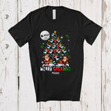 MacnyStore - Personalized Custom Name Merry Orcamas; Amusing Christmas Orca Killer Whale Sea Animal T-Shirt