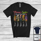 MacnyStore - Personalized Custom Name Mommy's Garden Growing Since Year, Lovely Mother's Day Sunflower T-Shirt