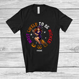 MacnyStore - Personalized Custom Name Most Likely To Be Wicked; Joyful Halloween Flying Witch; Family T-Shirt